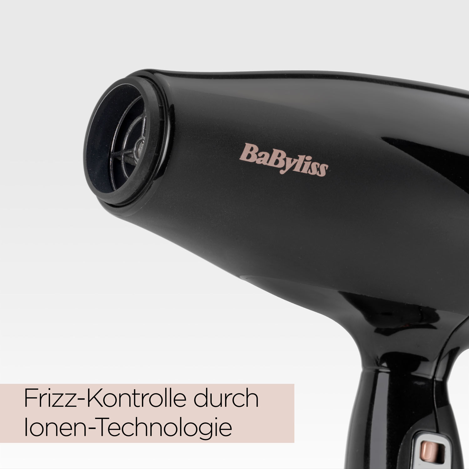 Frizz-Kontrolle durch Ionen-Technologie 